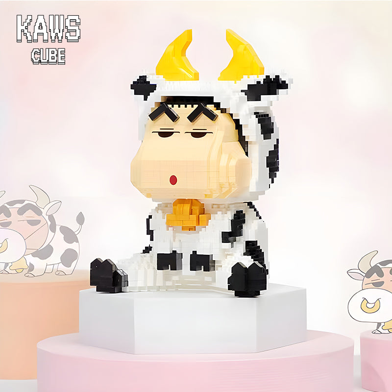 ブロック  クレヨンしんちゃん：Nanoblock  Dairy Cow「151mm」0318-2-3