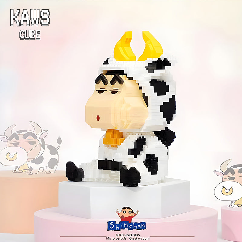 ブロック  クレヨンしんちゃん：Nanoblock  Dairy Cow「151mm」0318-2-3