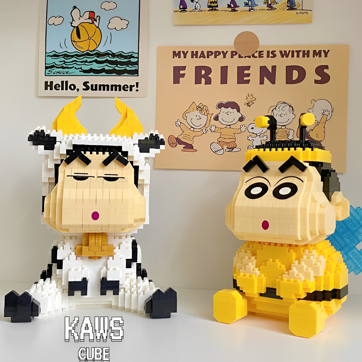 ブロック  クレヨンしんちゃん：Nanoblock  Dairy Cow「151mm」0318-2-3