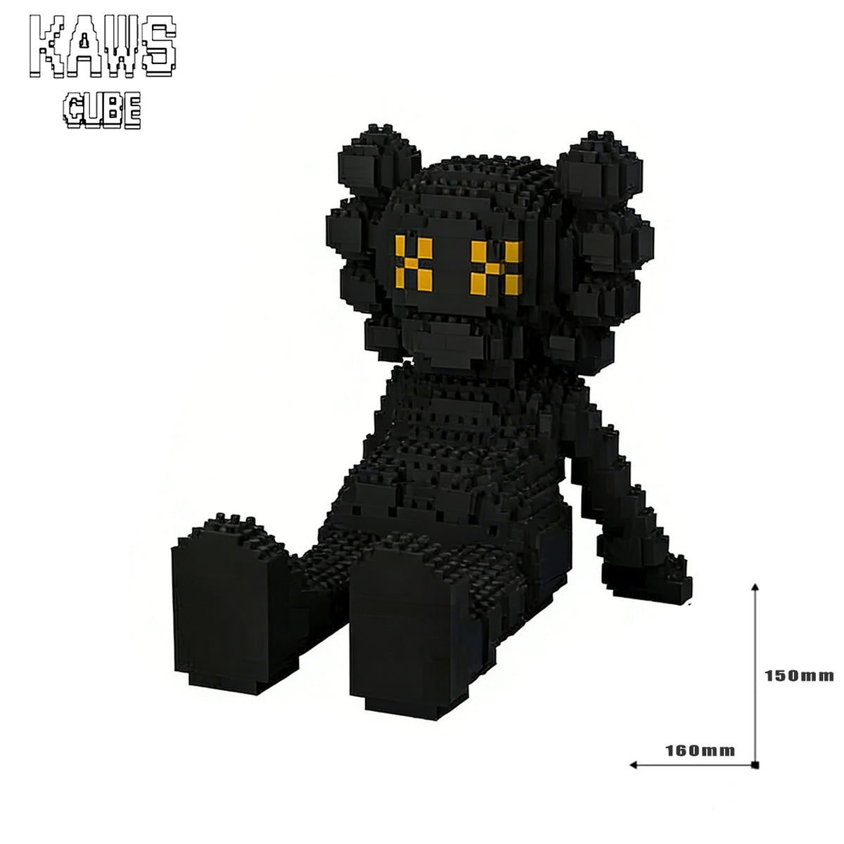 カウズ  KAWS HOLIDAY Grey： Nanoblock  ナノブロック「150mm」251225-2