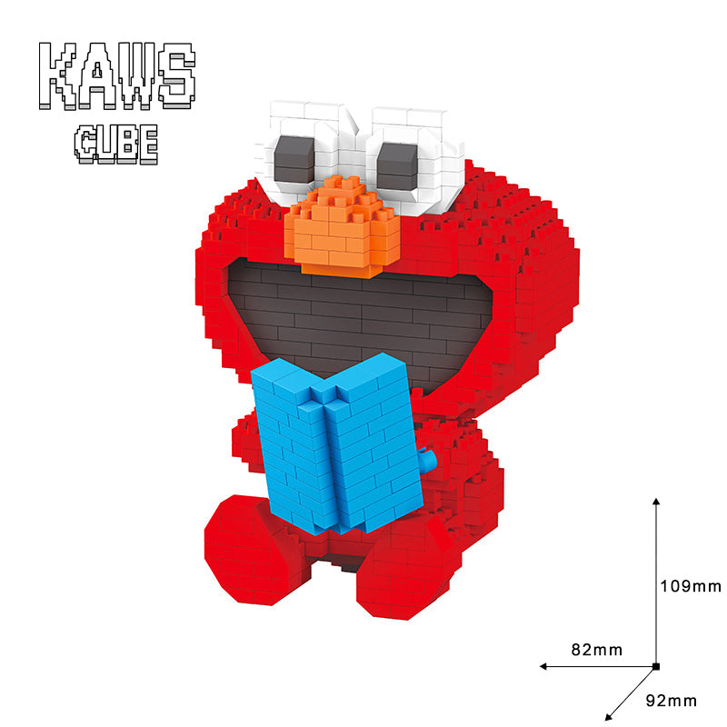 カウズ  KAWS  ストライプ : Nanoblock 「109mm」0920-1-1