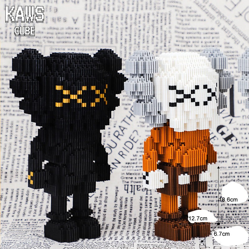 KAWS ブロック  ：クラシック 小さな 「186mm」 0919-07
